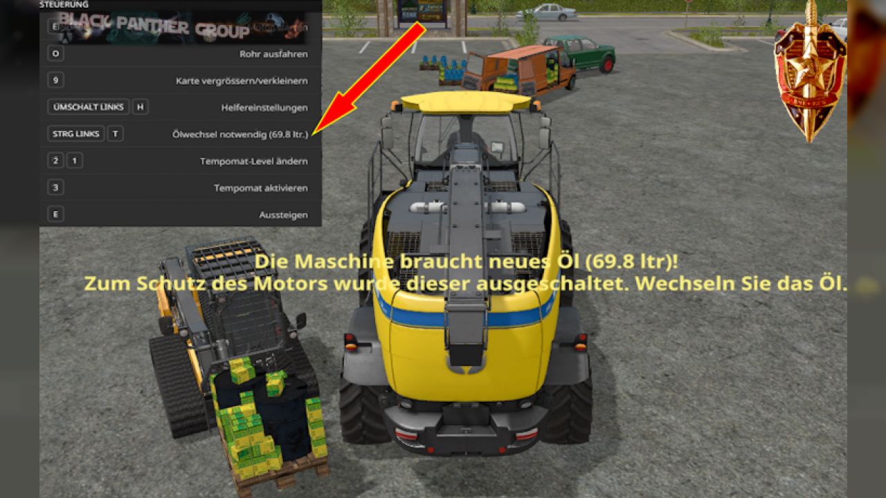 Oil change + oil pallets v1.4.4.0 C