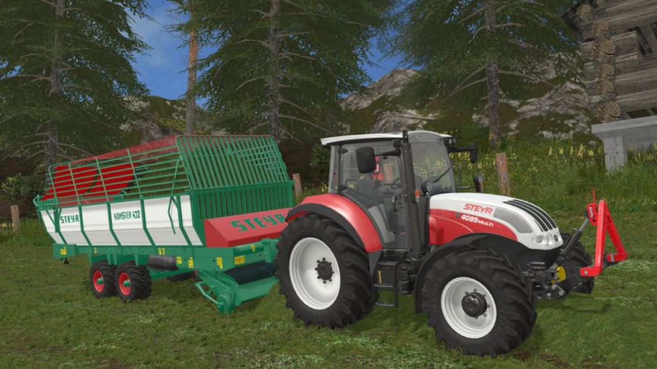 Old Forage Wagons Tandem v1.1