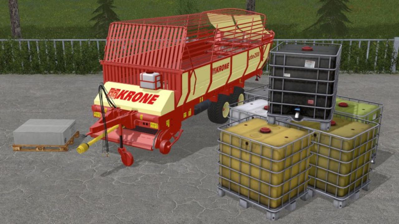 Old Forage Wagons Tandem v1.1