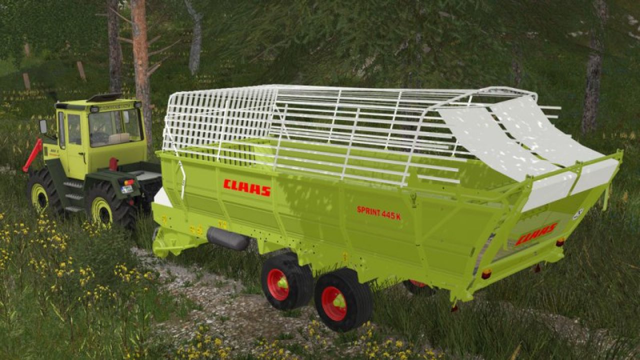 Old Forage Wagons Tandem v1.1