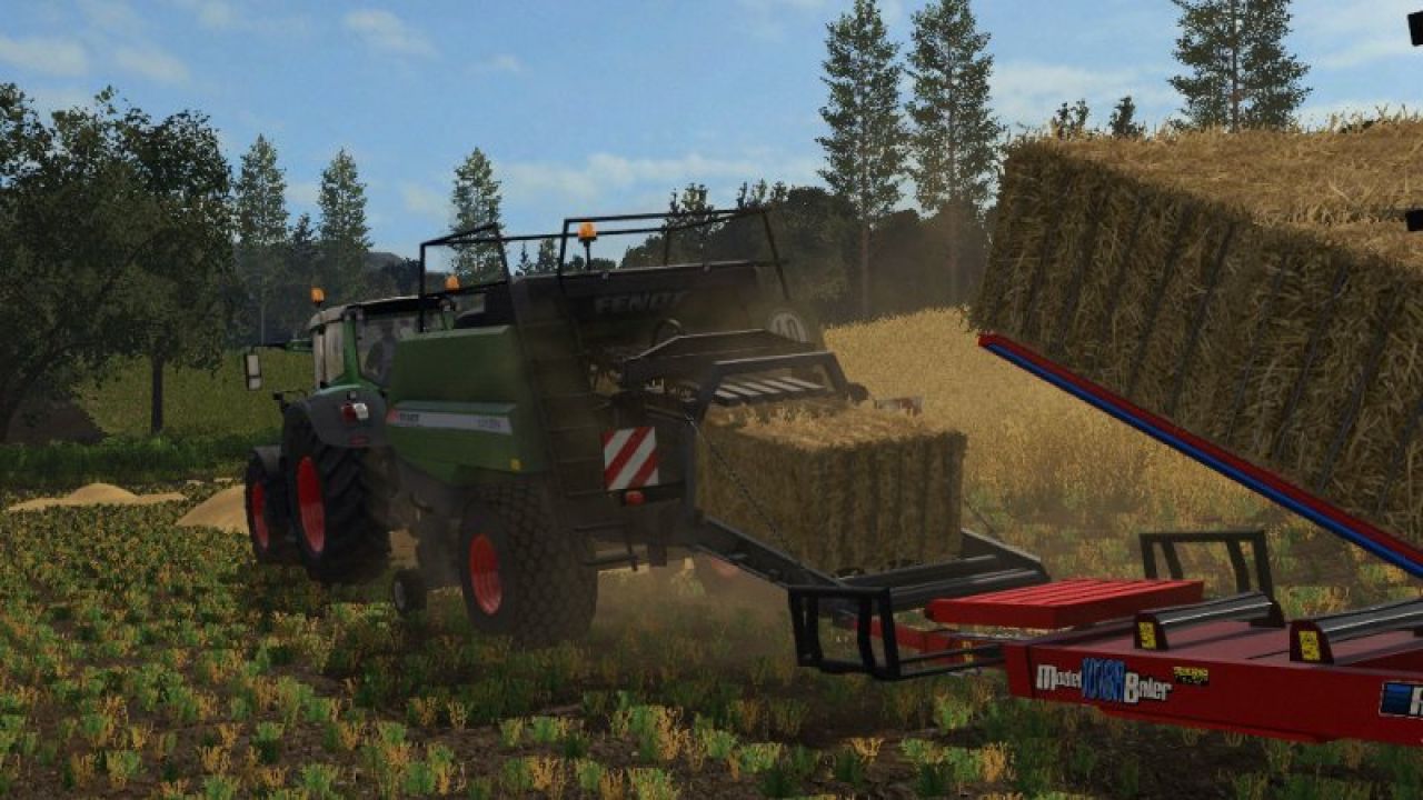 Pack 4 BigBalers 1 axle v1.0.1.0