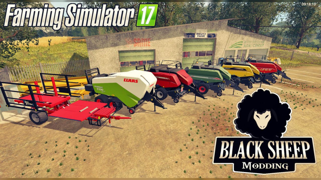 Pack Balestacker Reman and Baler v1.0.2 Fix And Particles