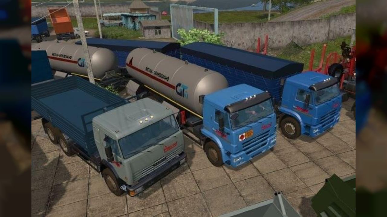 Pack Kamaz for Map Russia v1.2