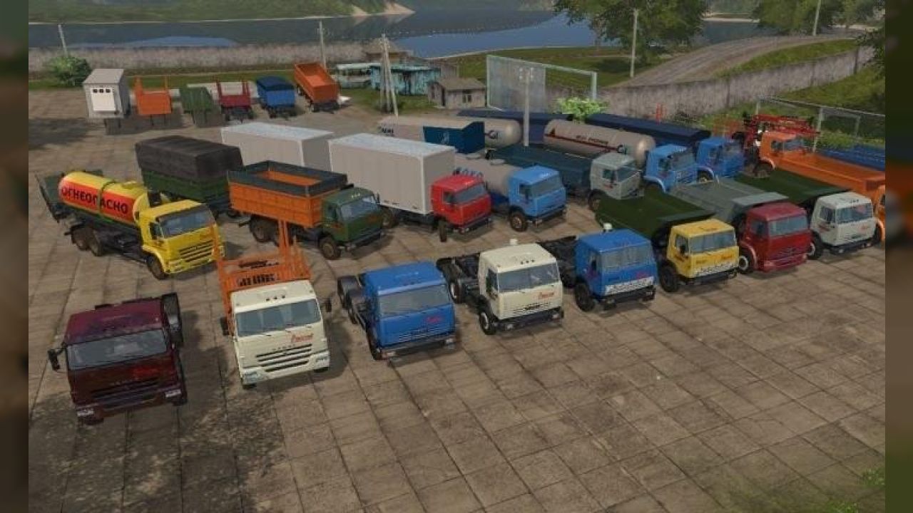 Pack Kamaz for Map Russia v1.2