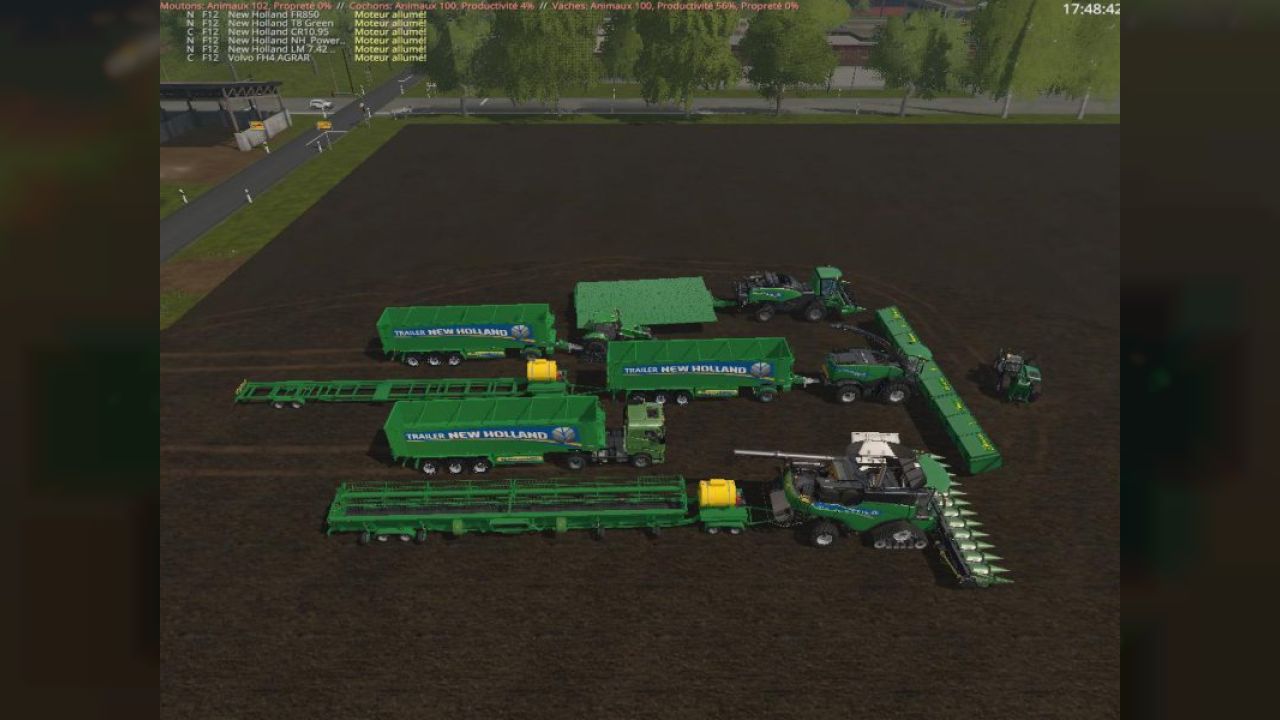 PACK SPECIALE SILAGE GREEN v2 FS17 - KingMods