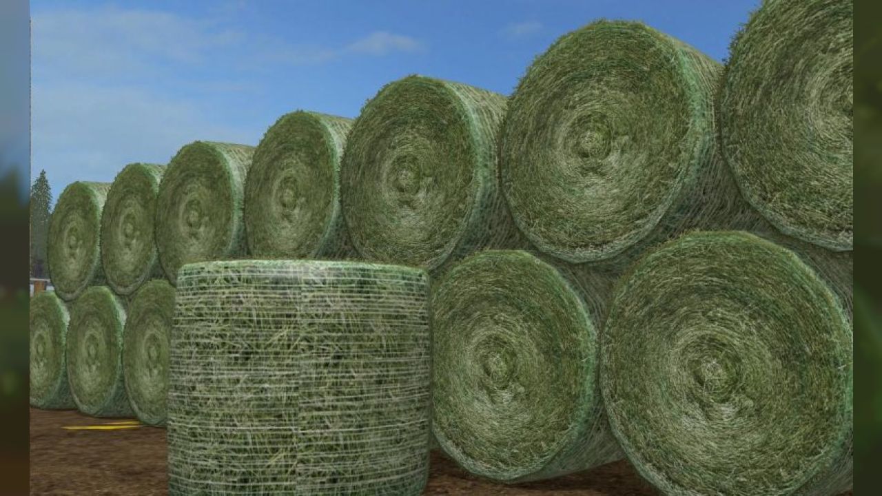 Photorealistic Roundbales