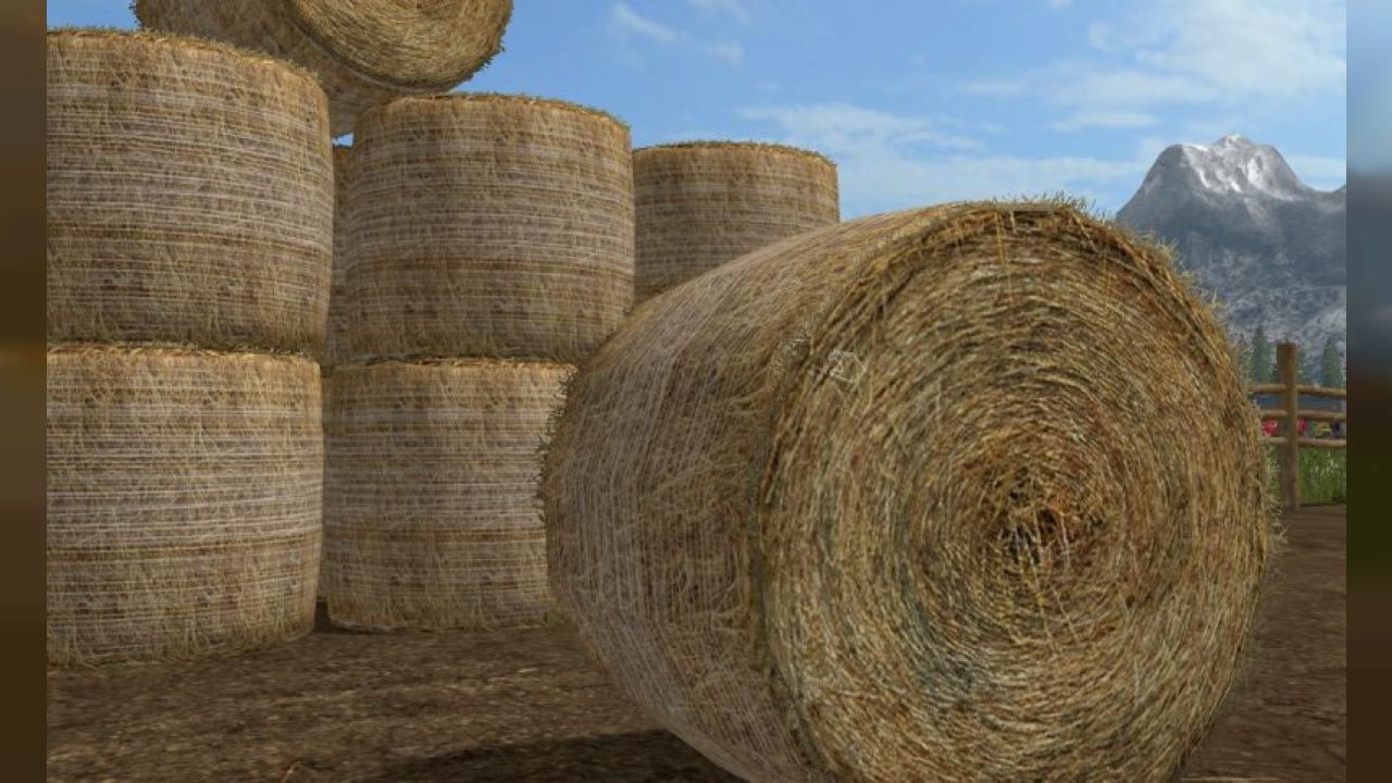 Photorealistic Roundbales