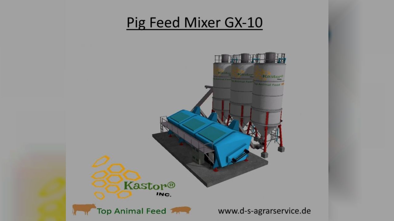 Pig Feed Mixer GX-10 By Kastor INC. v1.0.0.0