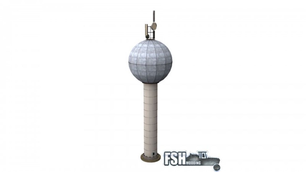 Placeable watertower