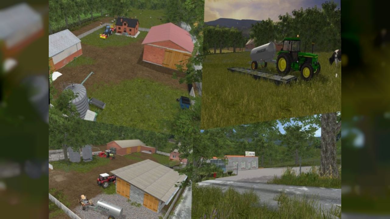 Polish small farm FS17 - KingMods