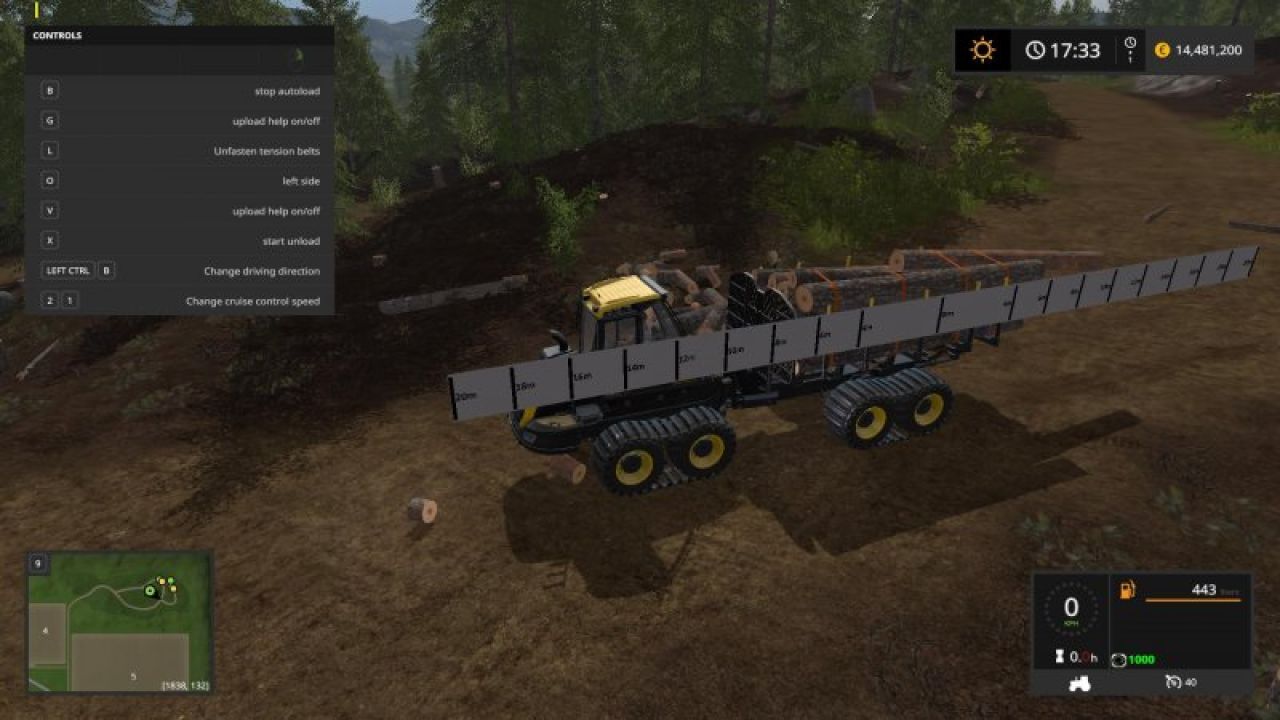 Ponsse Buffalo with autoload and loading aid v1.1