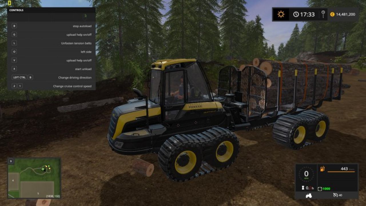 Ponsse Buffalo with autoload and loading aid v1.1