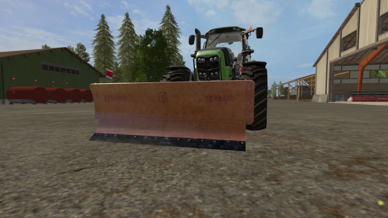 Rasco snow plow for seasonsmod