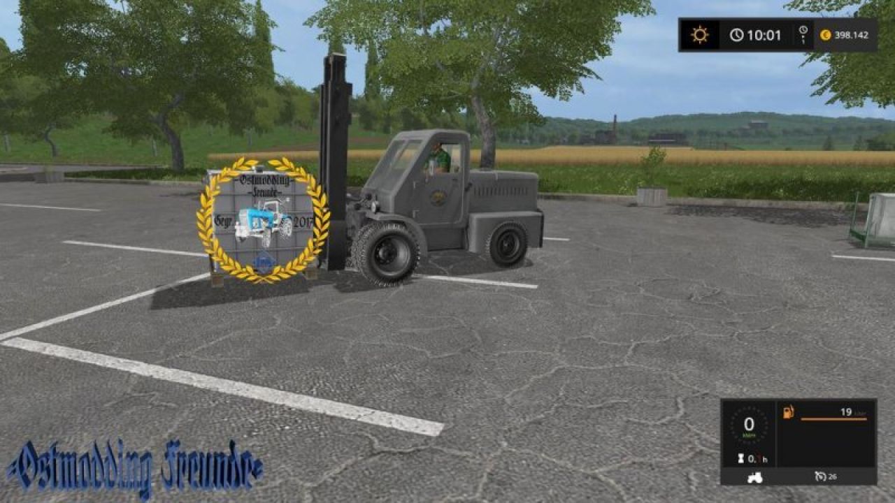 Russian forklift AP 4045