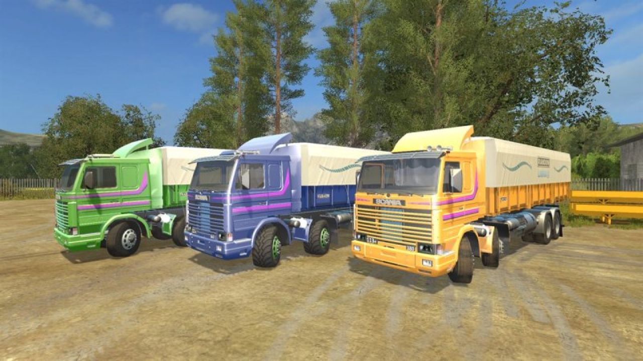 Scania 113 Series Dump Bitruck v1.1