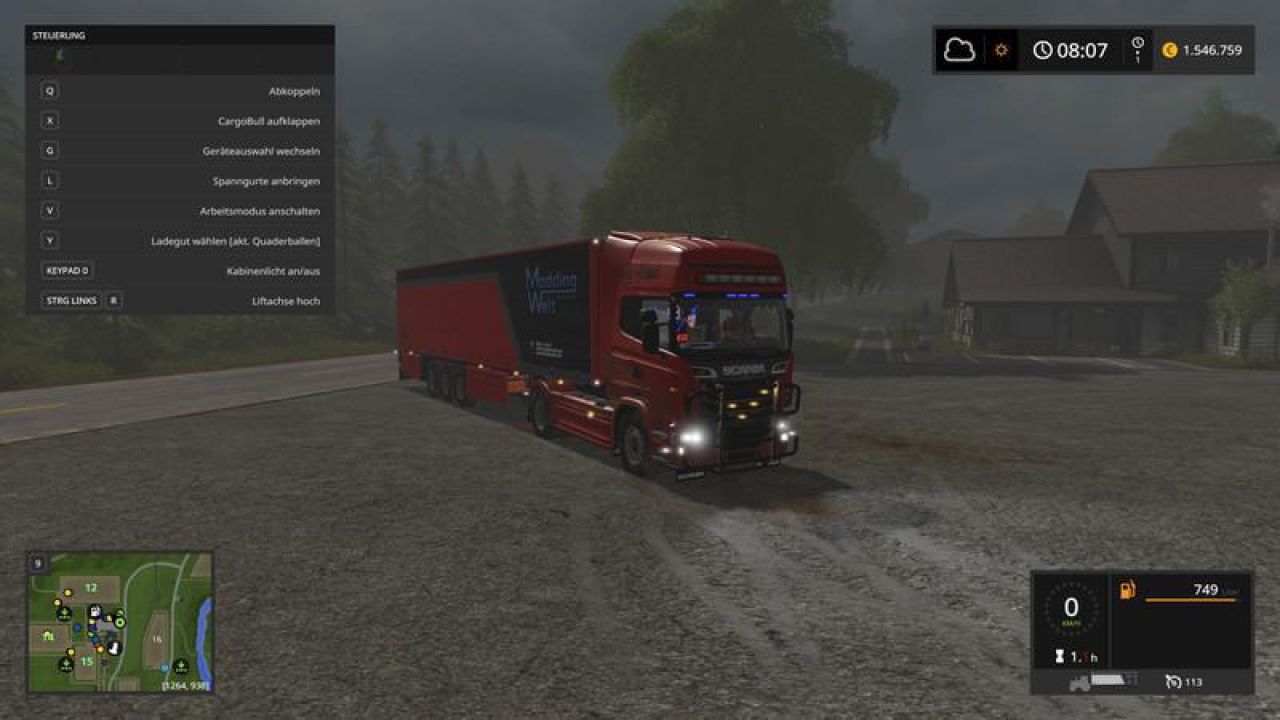 Scania R720 V8