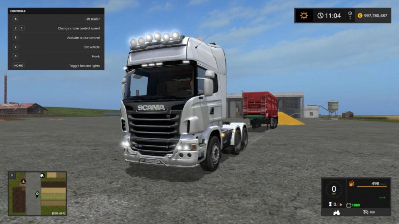 Scania R730 V8 Lifter v1.0