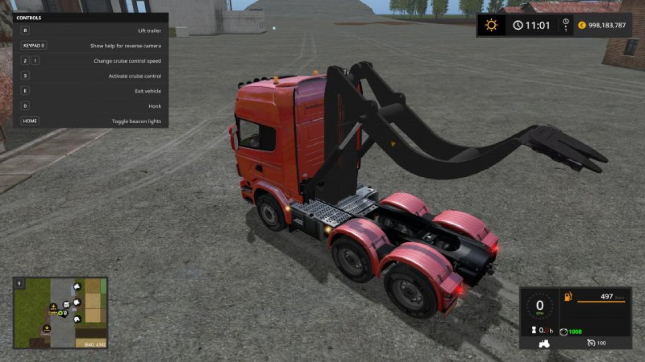 Scania R730 V8 Lifter v1.0