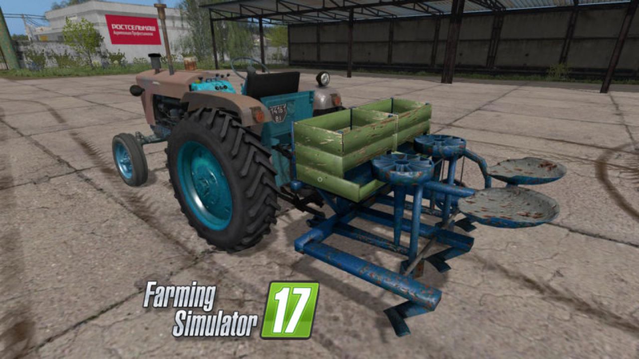 Semi-automatic potato planter