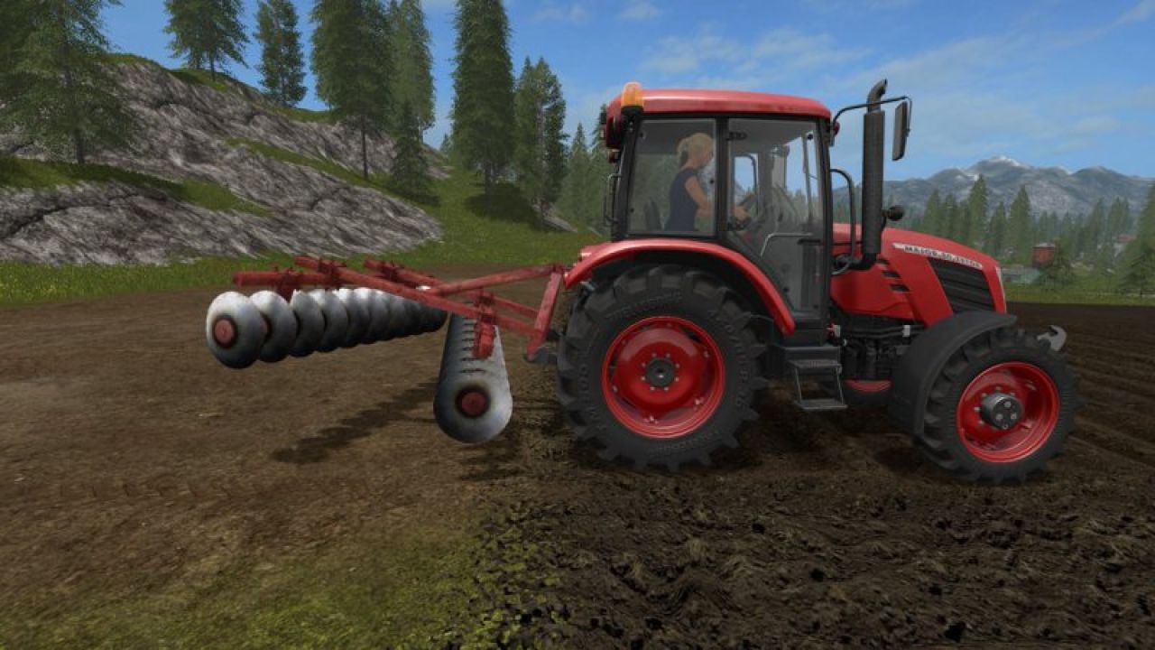 Small disc harrow