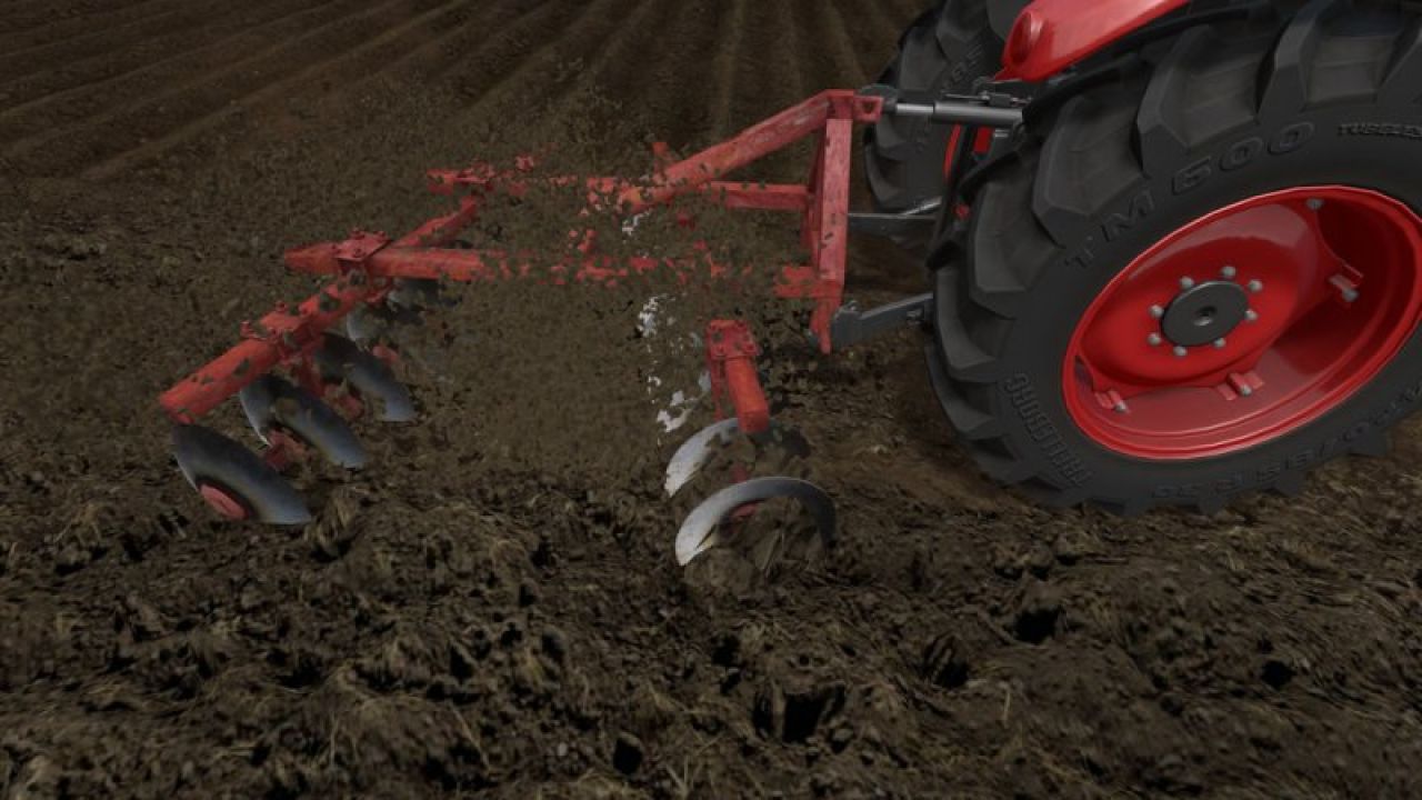 Small disc harrow