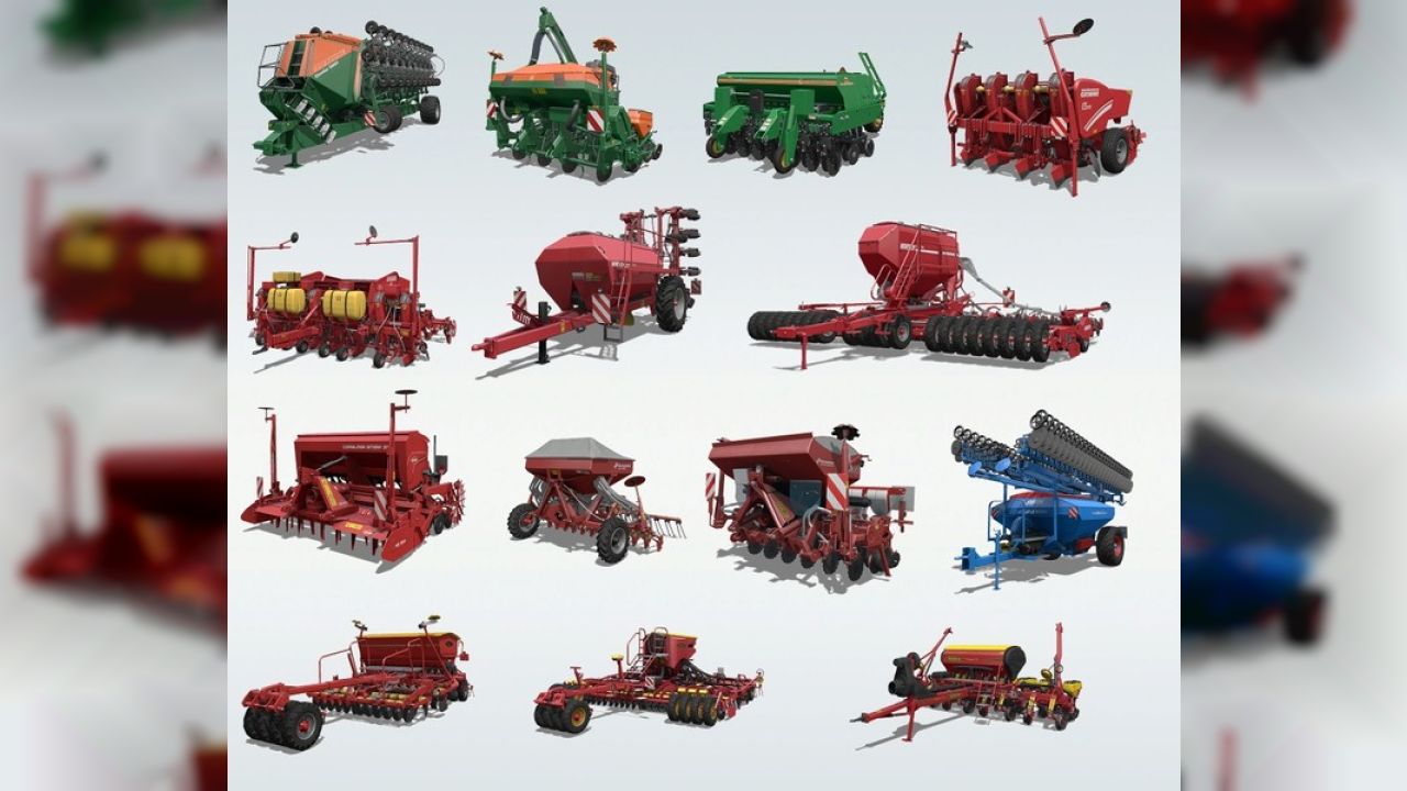 Sowing machines modpack