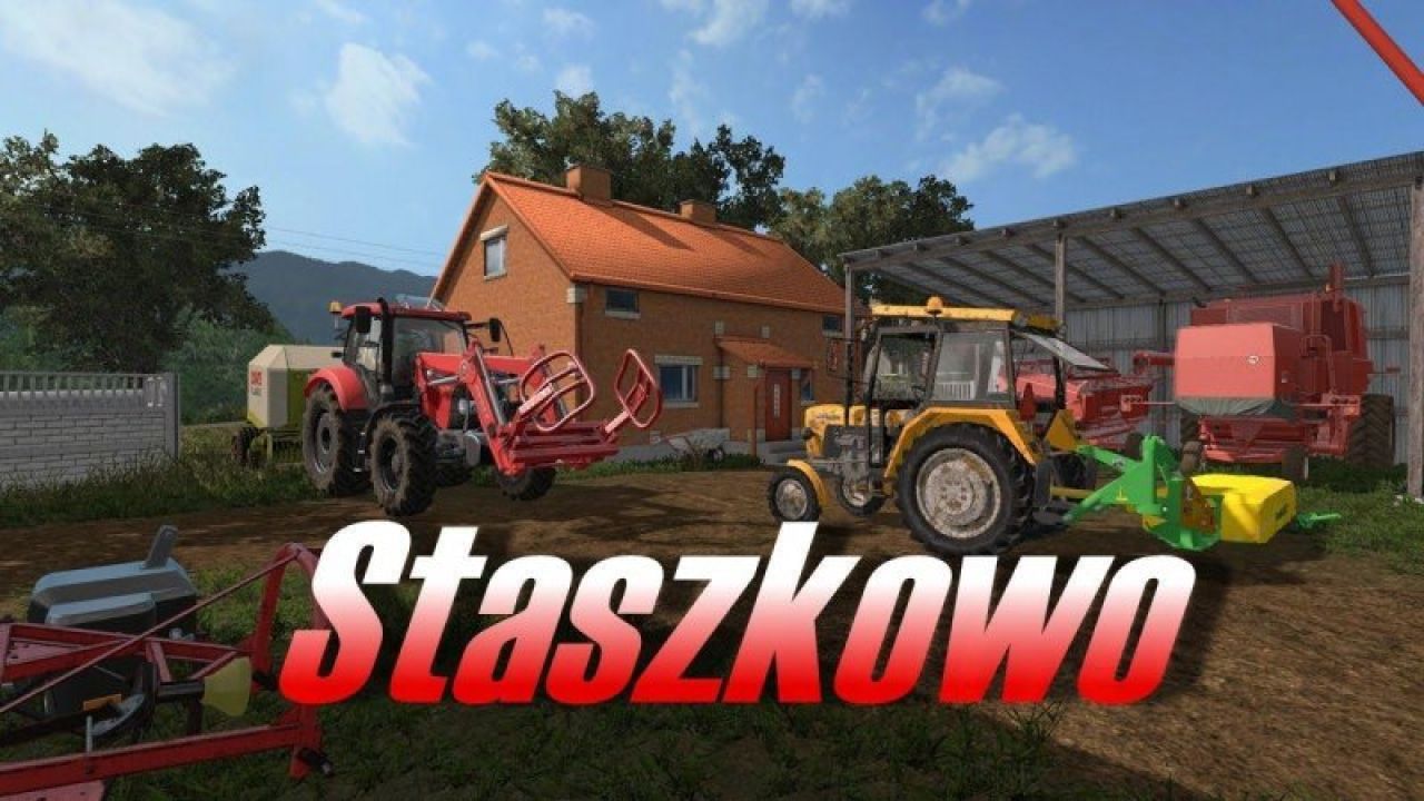 Staszkowo Map