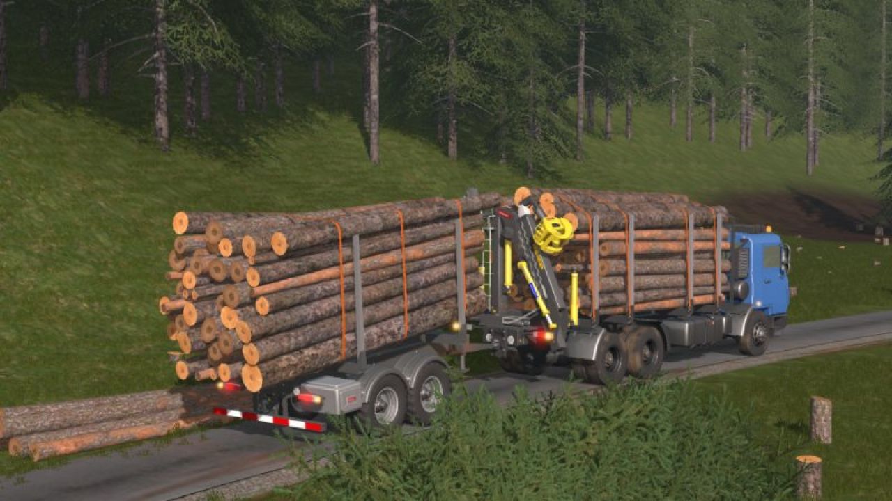 Tatra Terrno Log Truck