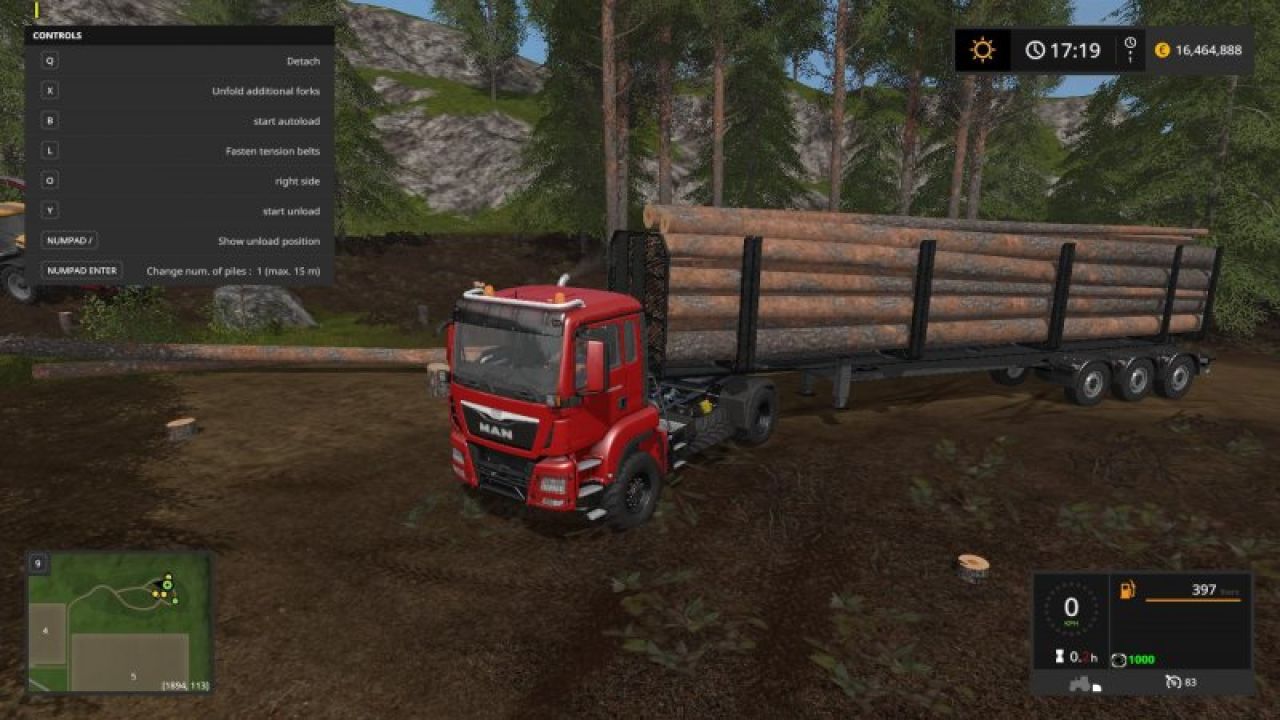 Timber Runner Wide With Autoload