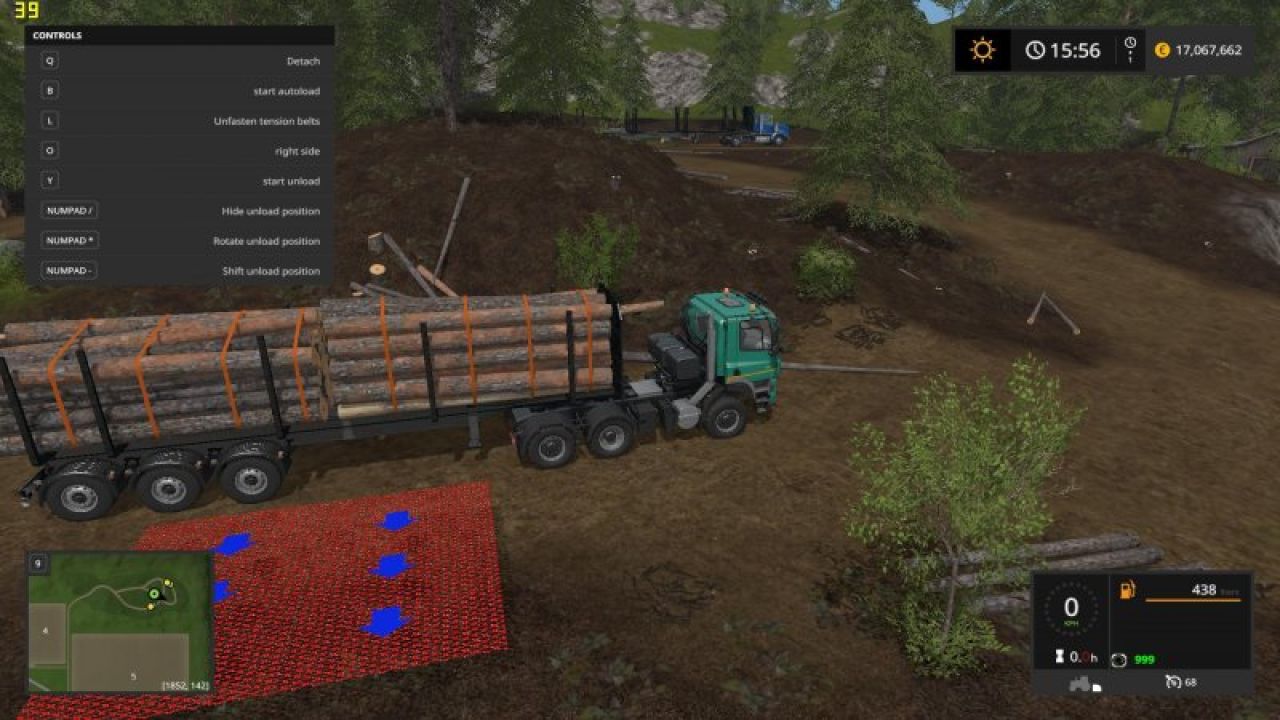 Timber Runner Wide With Autoload