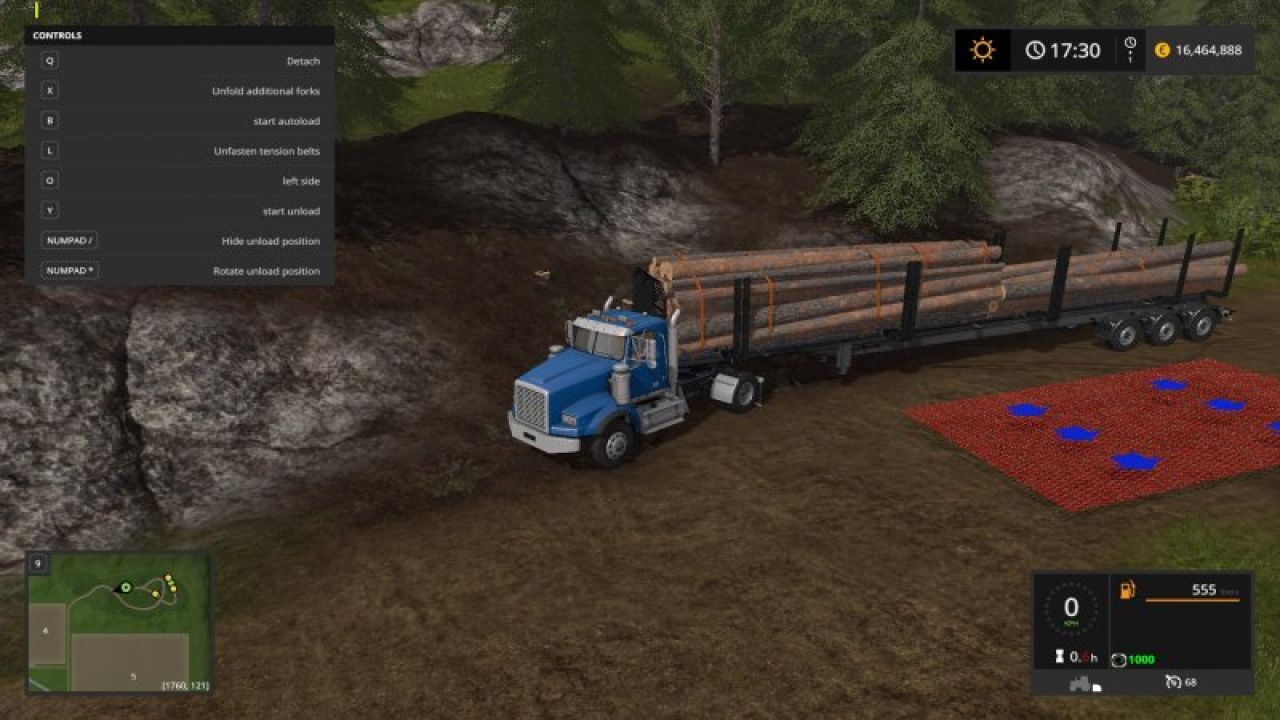 Timber Runner Wide With Autoload