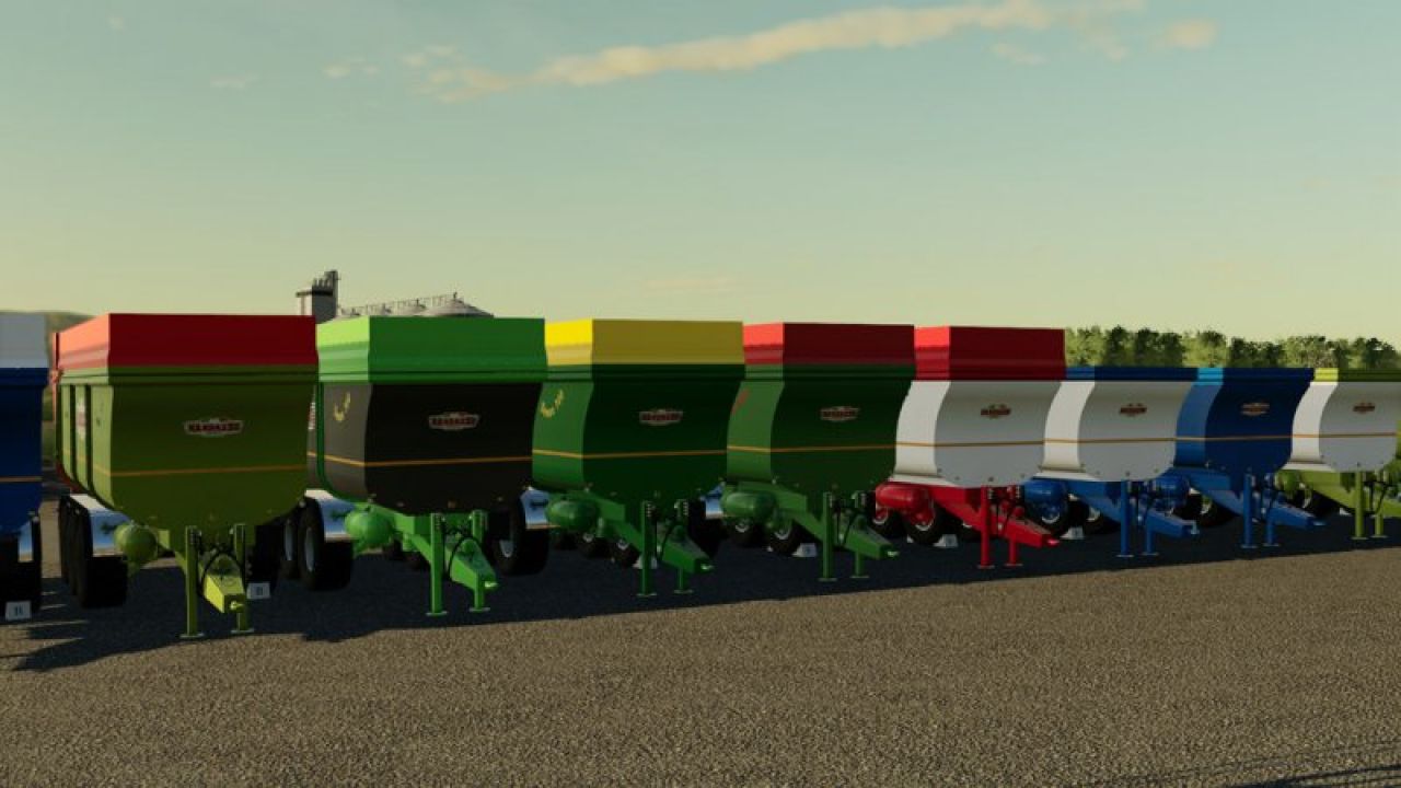 TRACTORS-FS17 Randazzo Tridem TR70