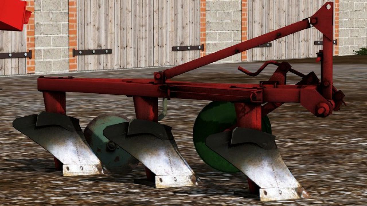 UNIA 3 furrow plow