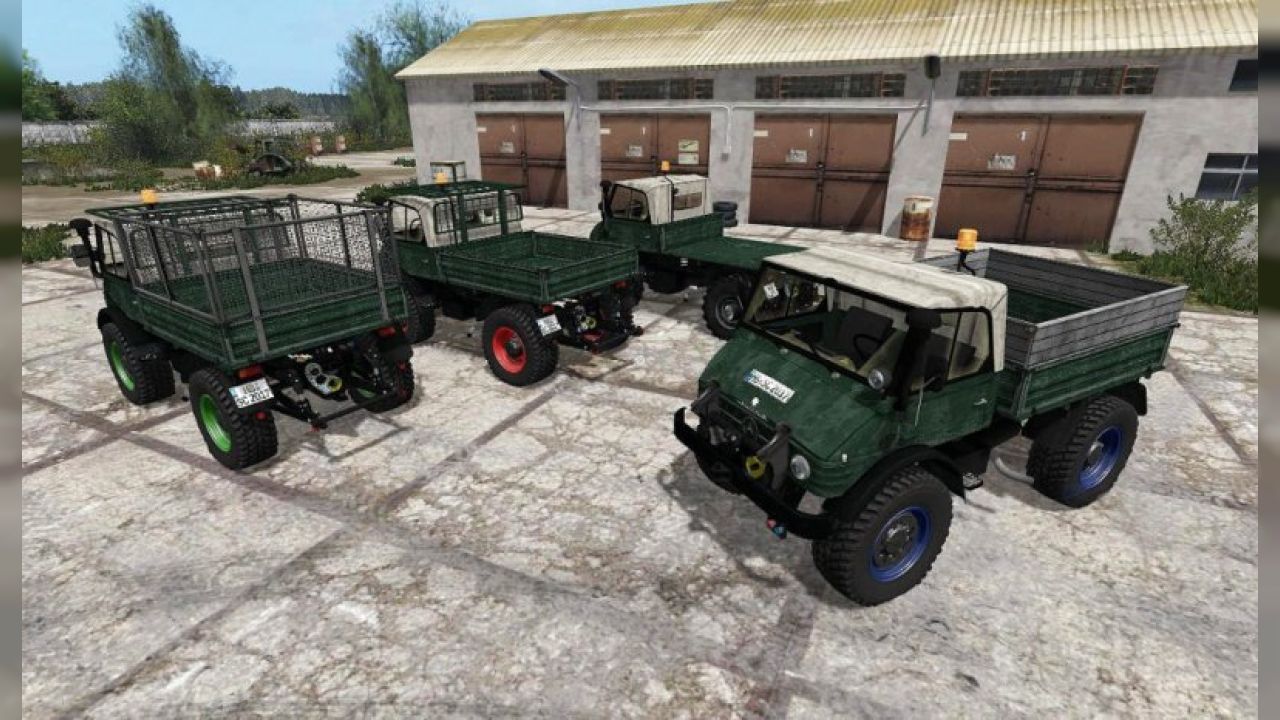 Unimog 406 cabrio V2.1 DynamicHose