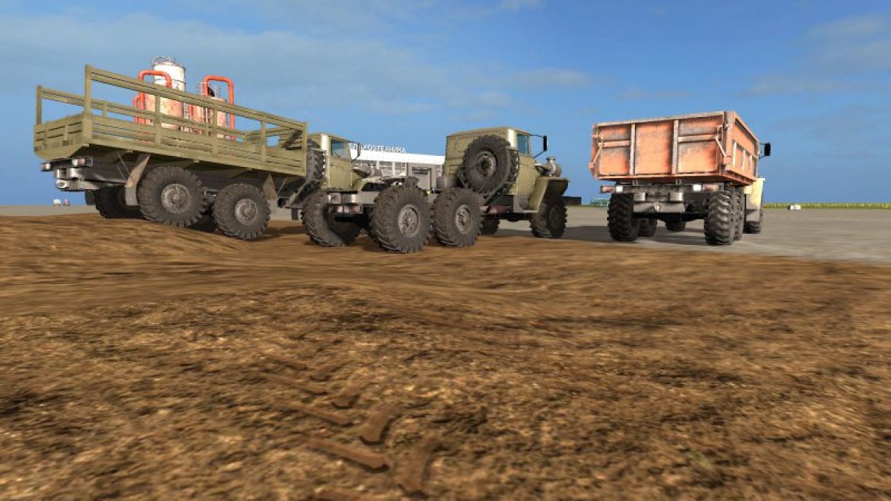 URAL truck set plus trailers