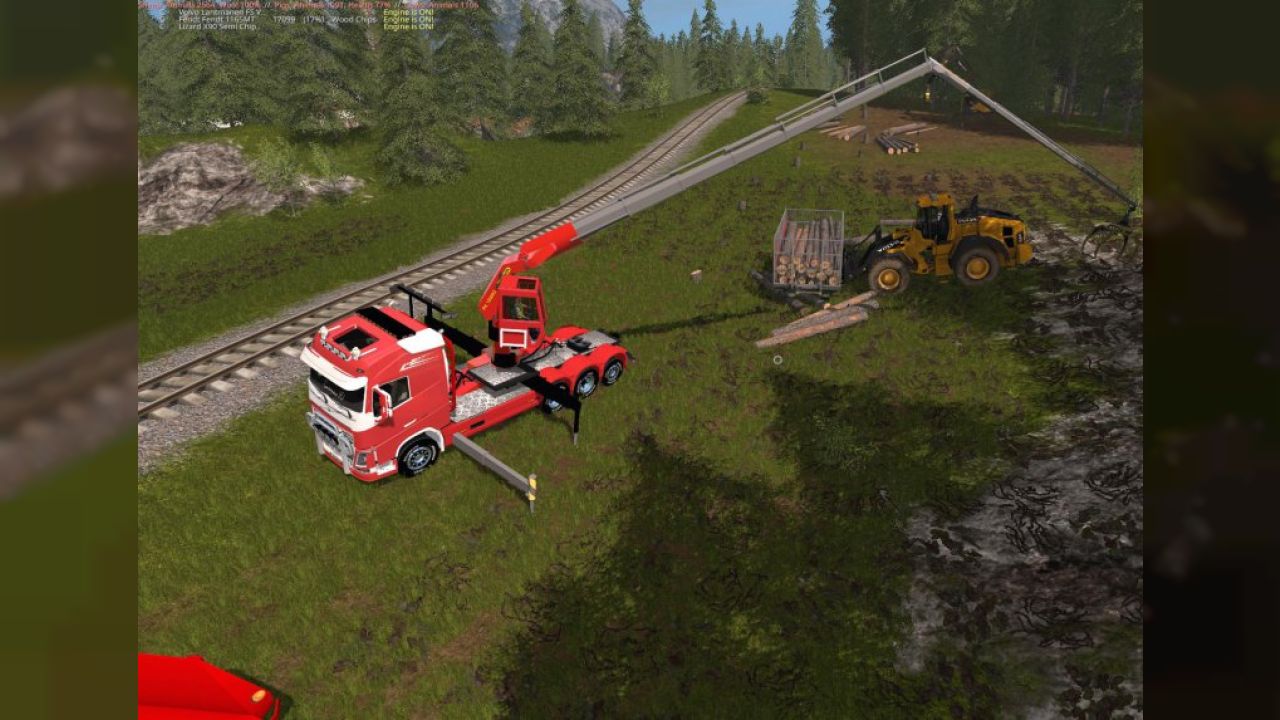 Volvo Fh16 750 Logging