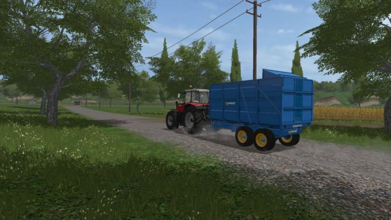 West 10t Silage Trailer