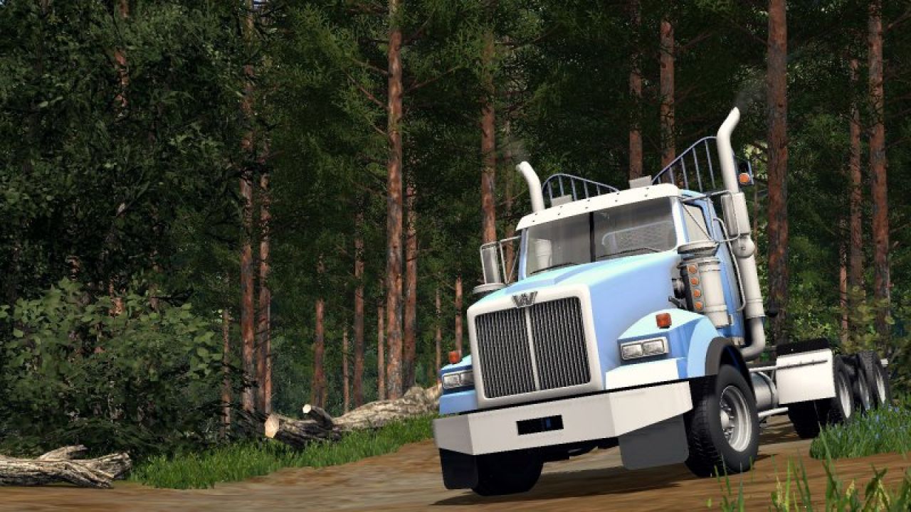 Western Star 4900SA Tridem