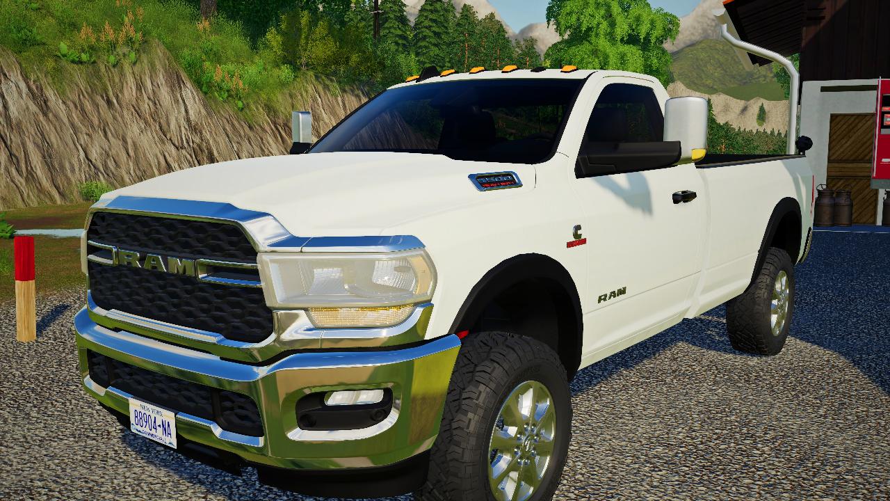 2020 Ram 3500 Single Cab V3 0 Fs19 Farming Simulator 5219