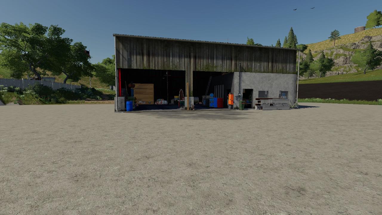 Furnished workshop