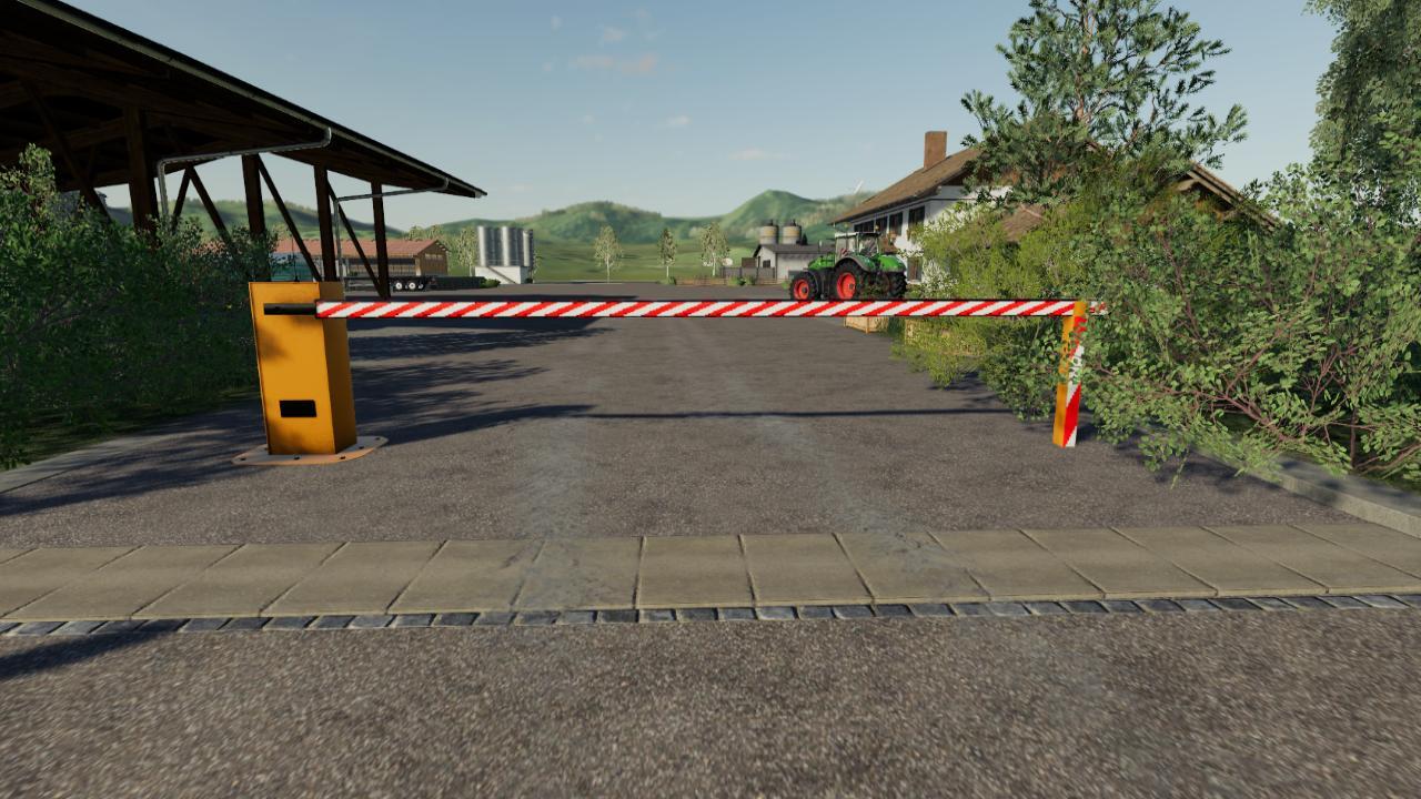 Placeable barrier