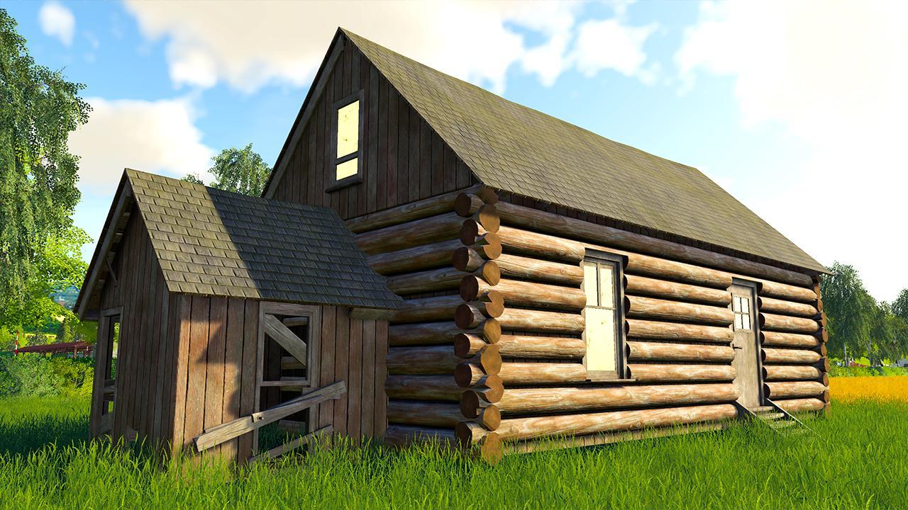 Wooden cabin