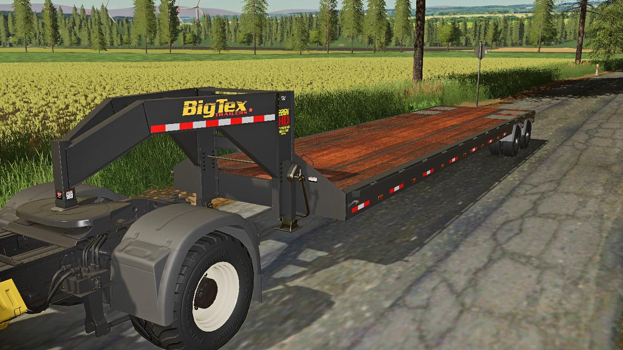 Bigtex trailer with tracks