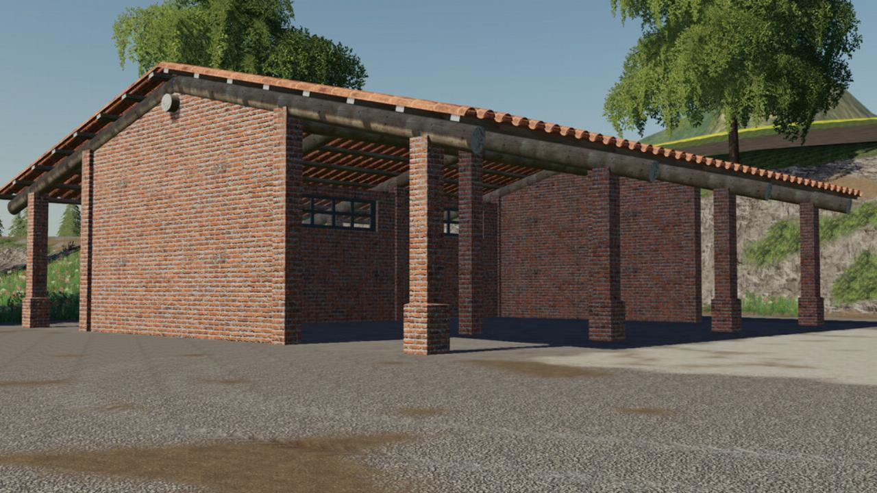 Brick Shed Pack im italienischen Stil