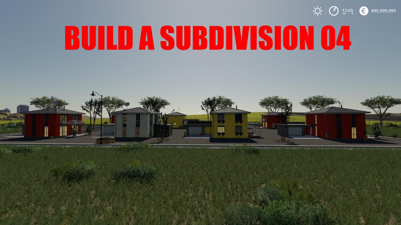 Build a subdivision 04