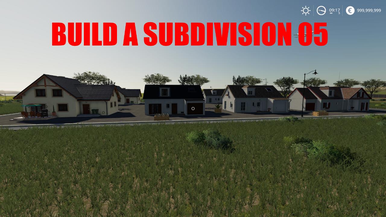 Build a subdivision 05