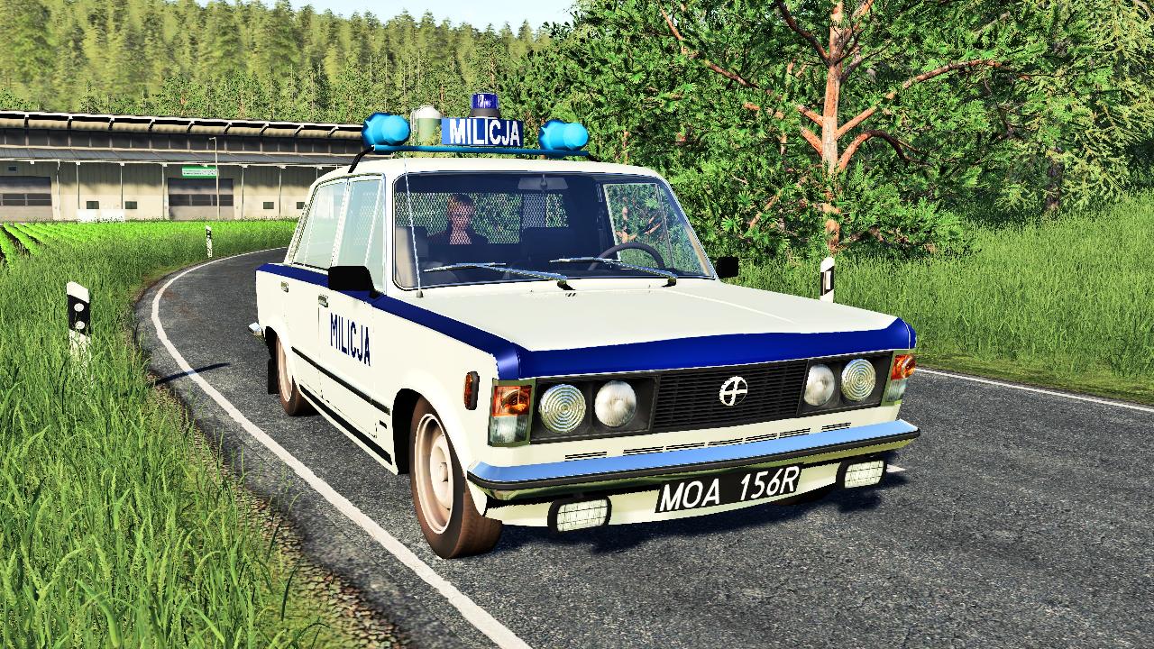 FIAT 125P MILICJA