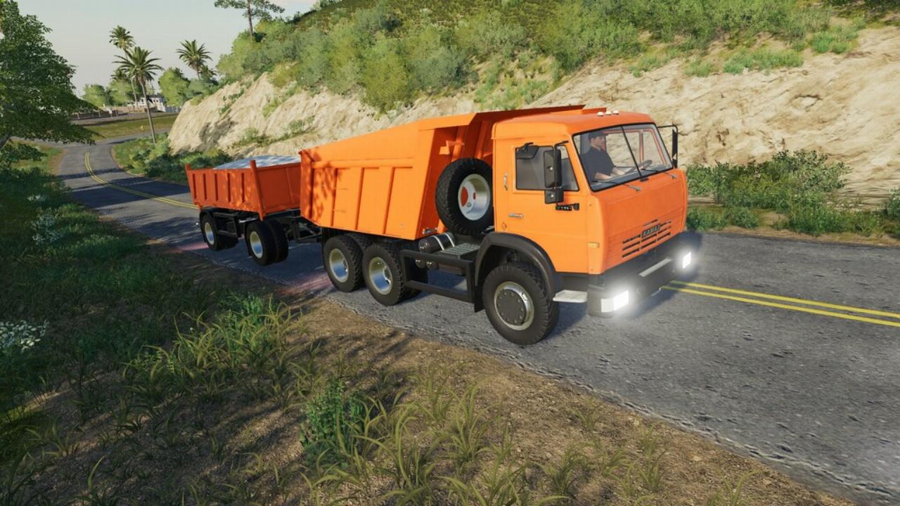 KamAZ Camion à benne basculante