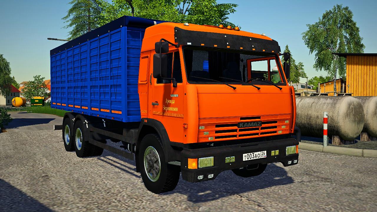 Kamaz with tipper