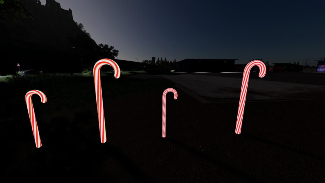 Lighted Candy Cane Pack